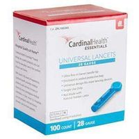 Cardinal Health Universal Safety Seal Lancets, 28G - 100/bx