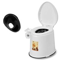 Household Toilet Adult Portable Toilet Chair Elderly Disabled Commode Chair Pregnant Woman Non-Slip Toilet Multifunction Prevent Odor Toilet Stool,B