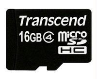 Transcend Information 16Gb Microsdhc Card Class 4(Sd 2.0) "Product Category: Computer Components/Digital Media / Sd/Cf Cards"