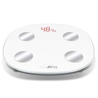 Scales Accurate Digital Body Fat Scale Tempered Glass Easy to Read