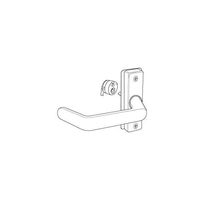 Adams Rite 4569-601-130 Eurostyle Deadlatch Handle (RH or RHR) by Adams Rite ASSA ABLOY
