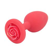 Biginners Exquisite Róse Silicone Bùtt Plúg Anāl Sti-mulation Six Trá-iner for Couples
