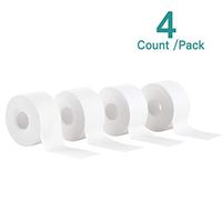 White Athletic Sports Tape（4-Pack）-Very Strong Best Tape for Athlete & Medical Trainers & First Aid Injury Wrap. Perfect for Fingers Ankles Wrist