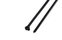 South Main Hardware 888210 11-in Metal Pawl, 100-Pack 50-lb, Black, Speciality Cable Tie, Inch, UV, 100 Piece