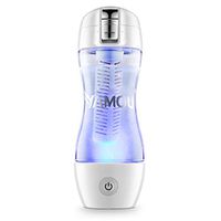 LOVEPET Portable 3 Minute Hydrogen-Rich Water Bottle Rechargeable High Concentration Hydrogen Generator with Filter Element Alkaline Water Generator, 350ml