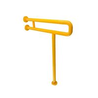 Bathroom safety rails Bathroom handrails, bathroom Non-slip Safety U type Stainless steel armrest yellow 600 750 100mm