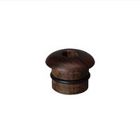 PeiQiH Handmade Wooden Tobacco Pipe Set, Smooth Curved Straight Portable Detachable Cigarette Filters Accessories Dual use Smoking Pipe-Ebony Wood Pipe Converter