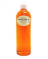 Rosehip Unrefined Organic Carrier Oil Cold Pressed 16 Oz/1 Pint