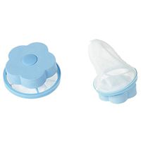 Dingji Exquisite Filter Bag Mesh Filtering Hair Removal Device Wool Floating Washer Style Laundry Cleaning Needed (Blue)