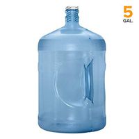 BPA-Free Reusable Plastic Water Bottle Gallon Jug Container - (5 Gallon)
