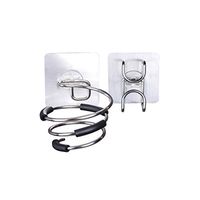 ETERLY Wall Mount Storage Stand Stainless Steel Hair Dryer Organizer Shelf Bathroom Storage Hanging