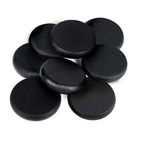 Basalt Massage Stones - 8 Large Basalt Massage Rocks for Hot Rock Massages, 3.15” Inch Round Hot Stones for Massage, Essential Spa Massage Supplies