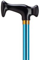 Unisex Consort "J" Type Handle w/ Blue Aluminum Shaft - 9-0520-02