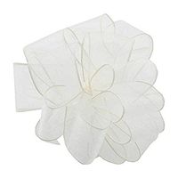 Berwick ISS-009-50-IVI Ivory Wired Edge Ribbon