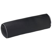 PCP Reversible 2-in-1 Travel Cushion with Microbead Fill for Neck and Back, Black