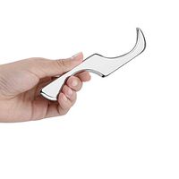 Gua Sha Scraping Tool Gua-Sha Tool Massage Tool Stainless Steel Sidekick Tool for Body Neck Shoulder Feet Scar Tissue Physical Therapy Tools Myofascial Muscle Pain Releaser with E-Book