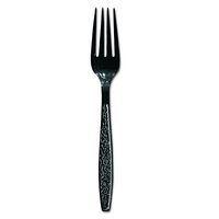 Solo GDR5FK-0004 Xtra-heavy Weight PS Black Fork - Bulk (Case of 1000)