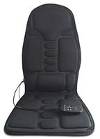 QMZDXH Vibrating Massager Mat,car Seat Massage Cushion Vibration Pad for Back Massager/Home Office Massage Chair with Heat Function Black