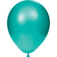 Club Pack of 180 Teal Lagoon Latex Party Decorative Balloons 12"