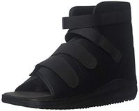 Complete Medical Slimline Cast Boot Black Square-Toe, Adult X-Large, 1.05 Pound