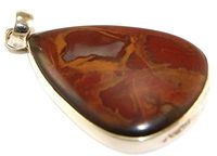Sterling Silver Jasper Pendant Jewellery PEND472