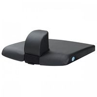 Lacura Removable Pommel Cushion, 16" x 16", Wheelchair Cushion with Detachable Pommel, Soft Antimicrobial Padding Straps to Wheelchair for Secure and Safe Use, Pommel Cushion for Hip Posture