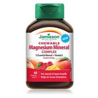 Jamieson Chewable Magnesium Mineral Complex, 60 Tablets