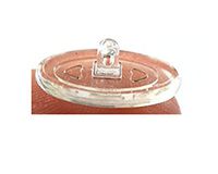 ASKANA Nosepads 13 mm Oval Screw in Set of 12 Pairs