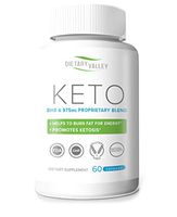 Dietary Valley Keto, GoBHB & 800MG Proprietary Blend, Burn Fat for Energy, Promotes Ketosis