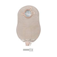 Hollister New Image Two-Piece Urostomy Pouch with Upgraded Multi-Chamber Design; Beige; Flange Size Color 2 3/4" (70mm)-Blue; 18914; Box of 10