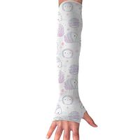 QG ZZX Spring Hedgehog Unisex Compression Arm Sleeves UV Protection Performance Arm Sleeve - for Outdoor Sports Baseball,Basketball,Football (1 Pair)