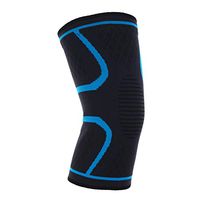 LIOOBO Knee Sleeves Compression Knee Brace Support for Workouts Running Sports Size L