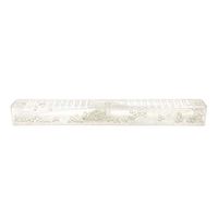 jiulonerst -Transparent Crystal Cigar Bar Humidifier, Humidor Tube Moisture Strip Travel Storage Box Smoking Accessories