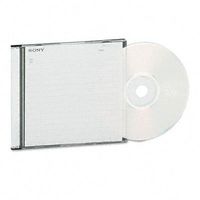 SON22159 - SON22159 CD-RW Rewritable Discs, Branded Surface, 700MB/80MIN, 4x, Silver, 10/Pack