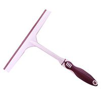 Ammzzoo111 Window Cleaning Squeegee Tool, Bathroom Window Squeegee Glass Scrapers Long Telescopic Cleaner Wiper Brush Random Color