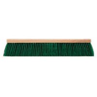 Magnolia 5524-FXY 24" Green Polypropylene FlexSweep Garage Brush with Handle