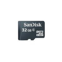 SanDisk 32GB MicroSDHC High Speed Class 4 Card with MicroSD to SD Adapter