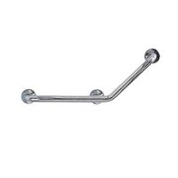 wenlongshop Portable Barrier-Free Handrail,L Type Non-Slip 304 Stainless Steel Secure Frame for Elderly and Disabled,Toilet Safety Grab Bar