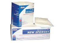 Dukal New Sponge, Sterile, 4" W x 4" L, 4-Ply (100 Boxes of 8) (Pack of 800)