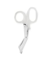 EMT Shear, Paramedic Scissors, Rescue, Trauma, First Aid, EMS, First Responder, Nurses, Emergency Medical Surgical (5.50", White)
