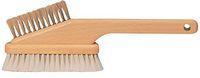 Redecker Goat Hair/Natural Pig Bristle Computer Brush with Oiled Beechwood Handle, 10-1/4-Inches, Light