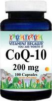 Vitamins Because You are Worth It - Coq-10-200 Mg - 100 Capsules