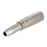 Cmple - 3P XLR PLug to 6.35mm Mono Jack Adapter