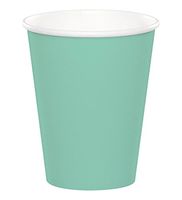 Creative Converting 318875 Fresh Mint Paper Cup, 24-Pack, Green