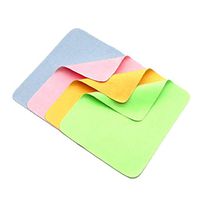 10 Pcs Lens Eyeglasses Cleaning Cloth Microfiber Phone Screen Cleaner Wipes Accessories Color Mixed