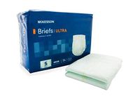 McKesson Incontinent Brief Ultra Tena 22-36 Inch Small Heavy / Moderate Absorbency Qty : 96 Per Case