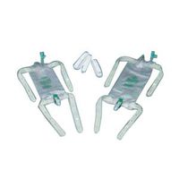 Dispoz-a-Bag Leg Bag with 4" Drainage Tubing and 18" Extension Tubing, 19 oz. - 1 Each / Each
