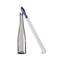 Ceozon Bottle Brush Wine Decanter Brush Flexible Bottle Scourer for Goblets Cups (18" Grips Bottle Brush Without Bottle)