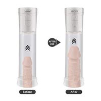 Silicone Massage Rechargeable Vacuum Men's Pennis Enlargement Pump with Pennis Pumps Exericiser Increase Size