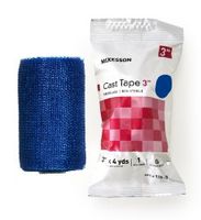 TAPE CAST BLU LF 3"X4YDS 10EA/BX MCK BRAND